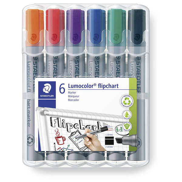 Staedtler 356 SWP8 Flipchart marker set 8 pieces assorted colours