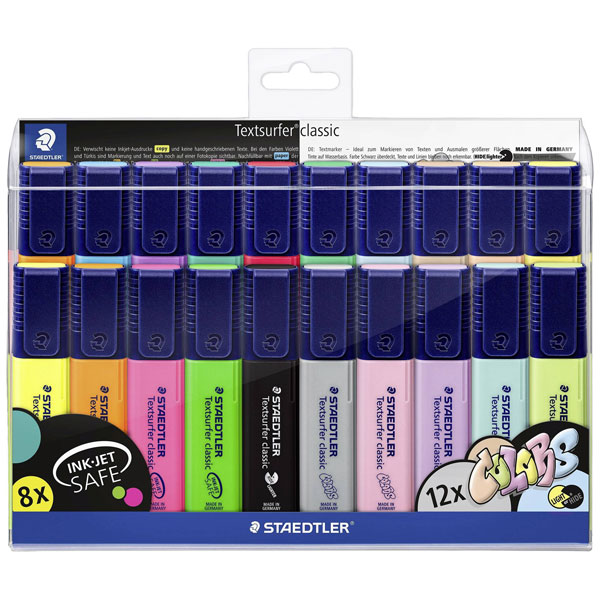 Staedtler 364 WP8 Staedtler Highlighters 8 pcs Assorted Colours