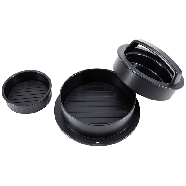 Steba 998600 Burger press Black Ideal barbecue tool for perfect pa...