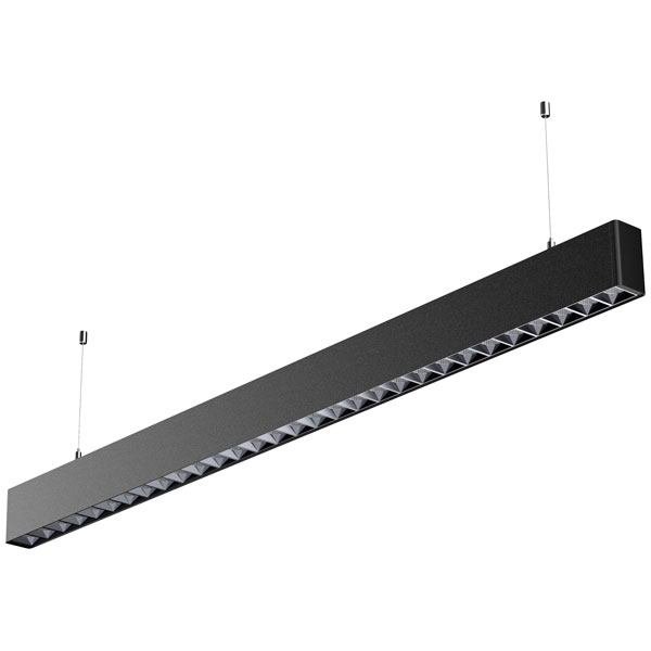 Sygonix SY-6612930 LED pedestal light Monochrome Black 48W EEC: E