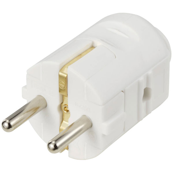 Sygonix SY-6629382 Safety plug Polypropylene Black 250 V AC Mains ...