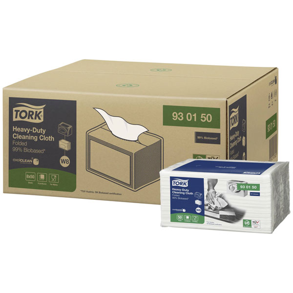 TORK 930150 Cleaning tissues 400 pcs disposable wipes white