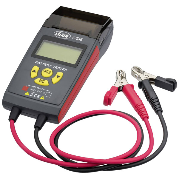 Vigor V7548 Car battery tester for reliable vehicle battery diagno...