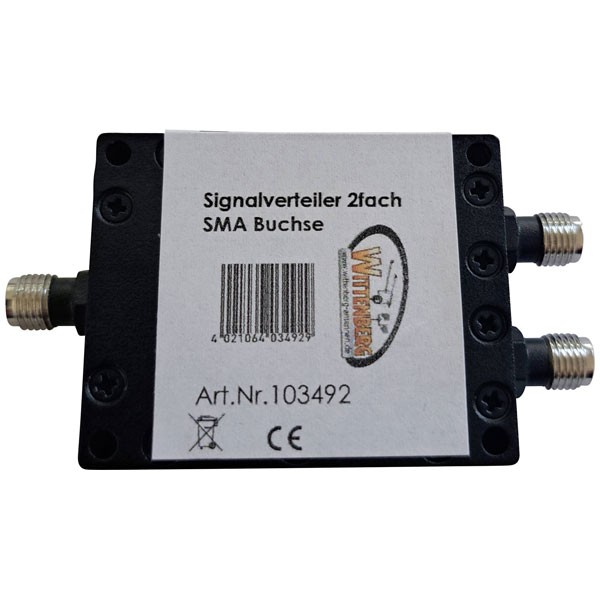Wittenberg Antennen 103498 Signal splitter SMA sockets 4 outputs 7...