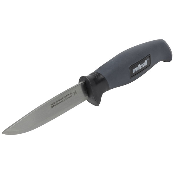 Wolfcraft 4085000 Outdoor knife with sheath Anthracite Multitool P...