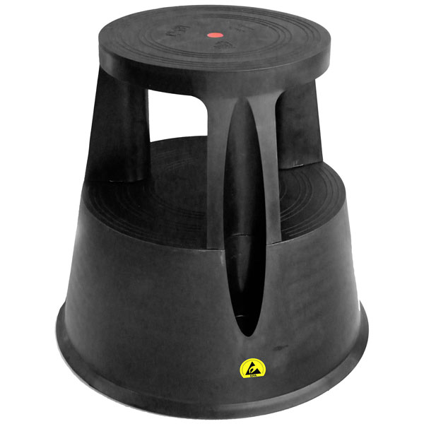 BJZ A-33193 ESD Stool Polypropylene Black