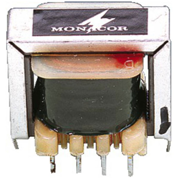 Monacor LTR-110 Line transformer Black 30W High quality audio tran...
