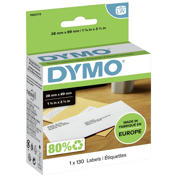 DYMO 2133998 Label Printer Portable Compact Wireless Efficient White