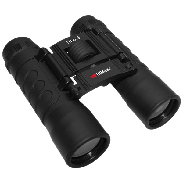 Braun Phototechnik 20125 Binoculars 12x50mm Porro prism Black