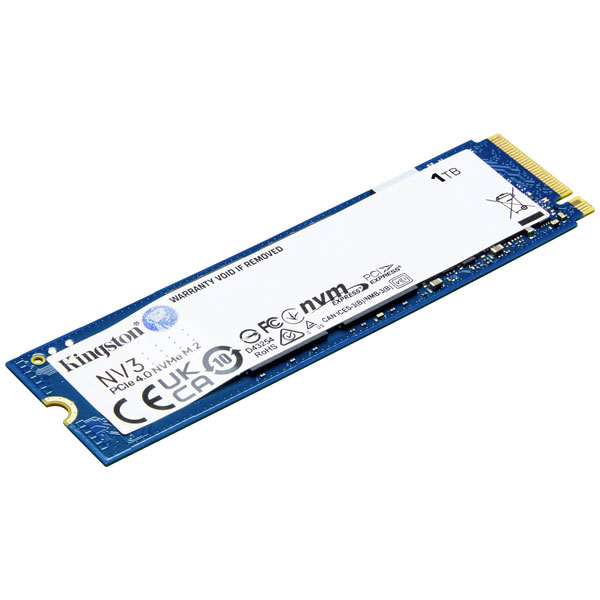 Kingston SNV3S/500G NV3 SSD 500 GB PCIe 4.0 x4 Internal Memory Storage