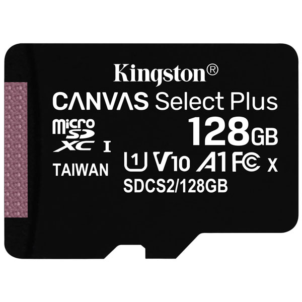 Kingston SDCS2/512GBSP Canvas Select Plus microSDXC 512GB Class 10...