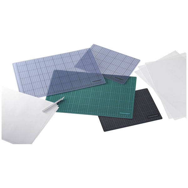 Transotype 17506006 Cutting ruler for papers & canvasses 60cm length