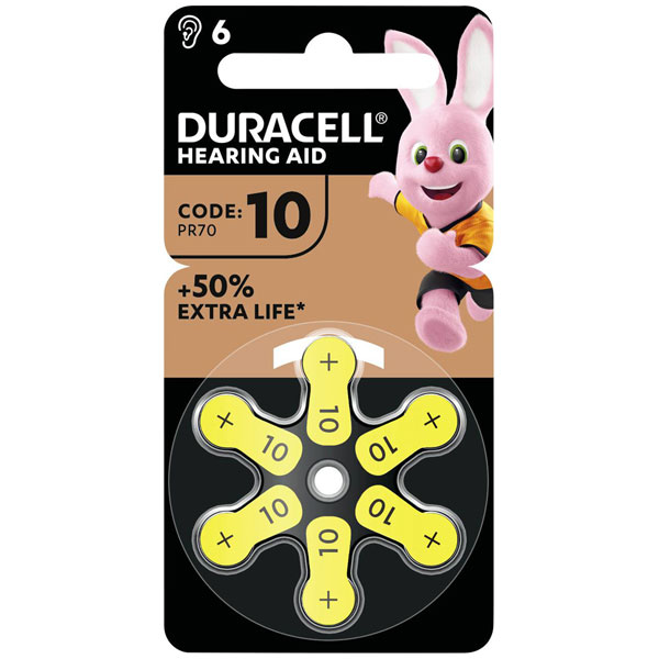 Duracell 149726 Hearing aid battery ZA 675 1.45 V Zinc air 630 mAh