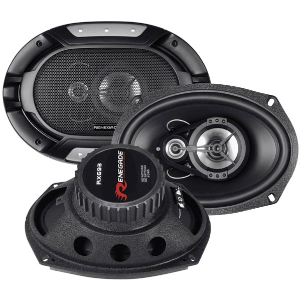Renegade RX830 3-way triaxial flush mount speaker 300W 1pc