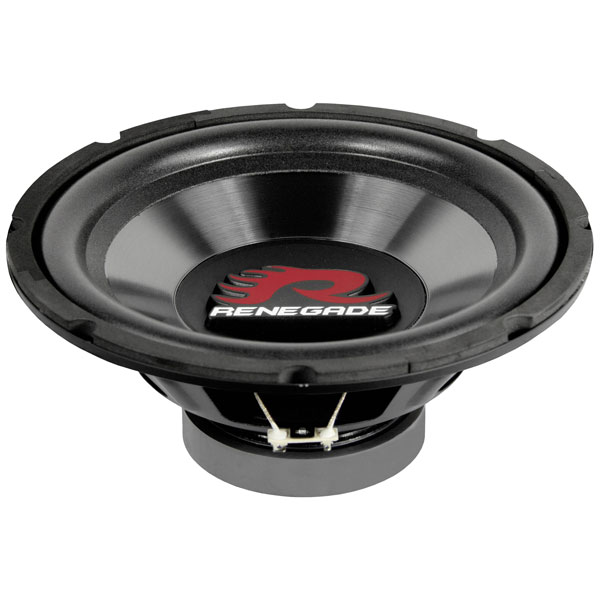 Renegade RXW104 Car subwoofer passive 500W 4O black durable design