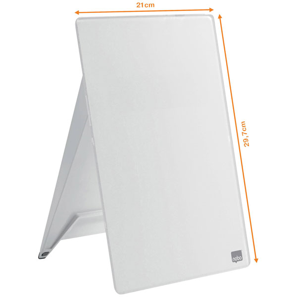 Nobo 1905174 Whiteboard White Drywipe Magnetic Aluminium Frame 900...