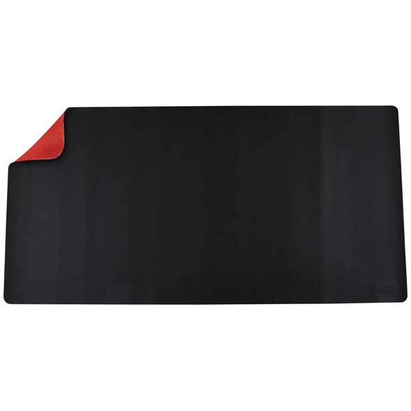 Deflecto DM8040BR Desk pad Black Red 800 mm x 400 mm Paper Pads & ...