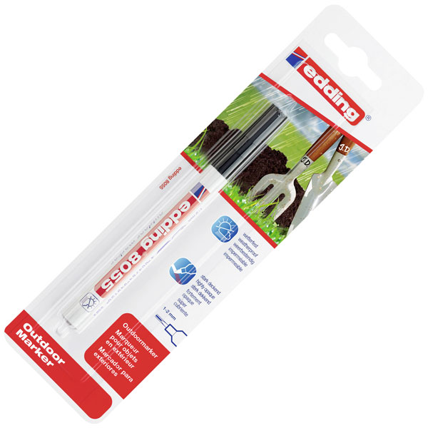 Edding 4-8055-1-1049 8055 Outdoor marker White 1 mm 2 mm