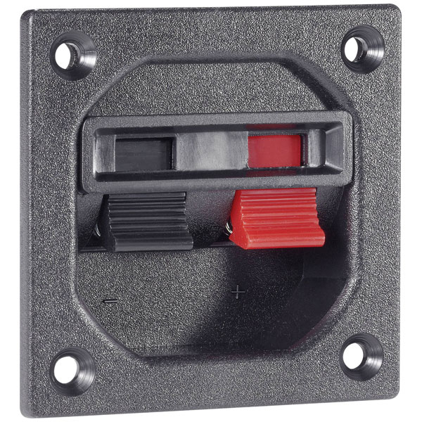 Visaton 5193 Speaker terminals PT 57 NG Black 1 pc