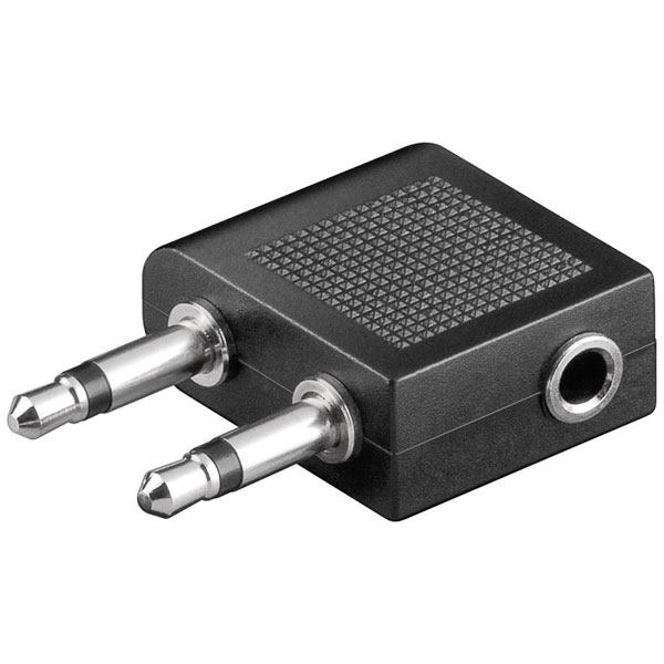 SpeaKa Professional SP-7870716 Jack Audio Y adapter Black 1x plug ...