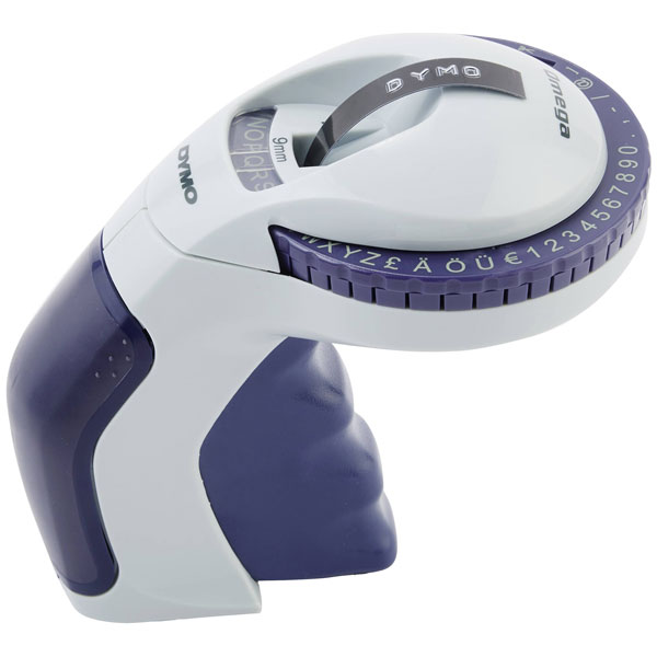 DYMO 2174602 Junior Embossing Machine for 9mm Tape Blue Plastic Co...