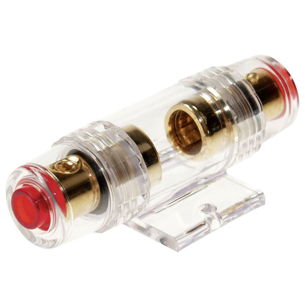 ACV 30.3801-01 Car audio torpedo fuse holder black plastic