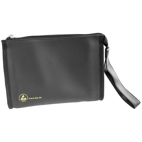 BJZ A-60080 ESD tool bag black conductive 220 x 50 x 150 mm