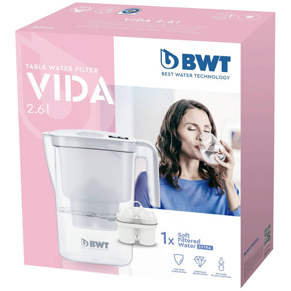 BWT 626883 AQUALIZER Home Water filter 2.7l White