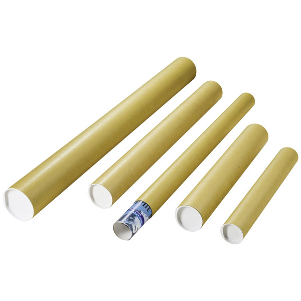 Colompac 1554030 Postal tube white cardboard 10 cm x 100 cm for A0...