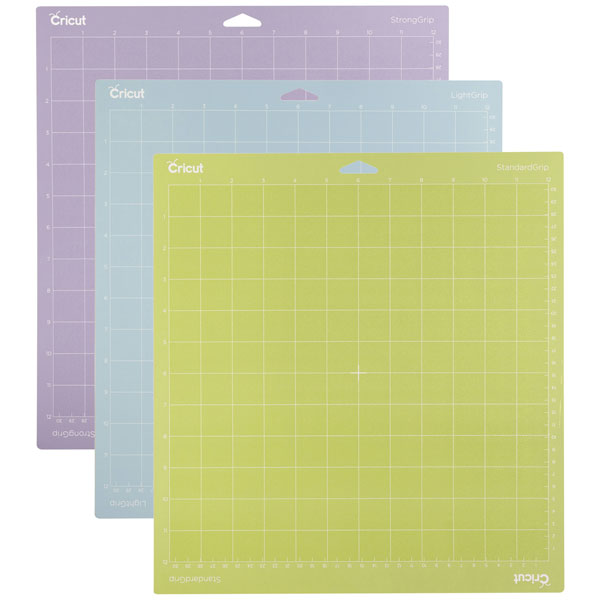 Cricut 2003847 Explore Maker Cutting pad 3-Pack Purple Blue Yellow...