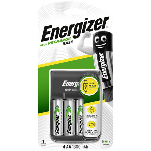 Energizer 11329 Base Charger for cylindrical cells NiMH AA AAA bat...