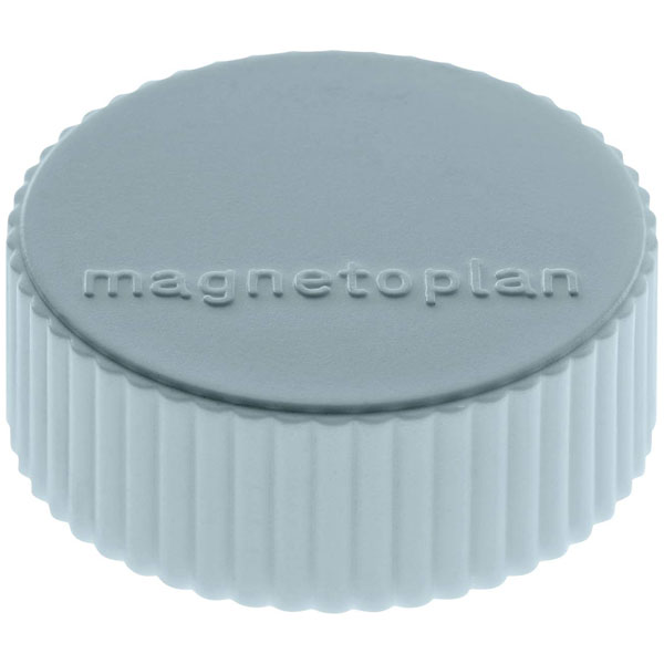 magnetoplan 1662010 Round Magnets 40x13mm White Yellow Red Black B...