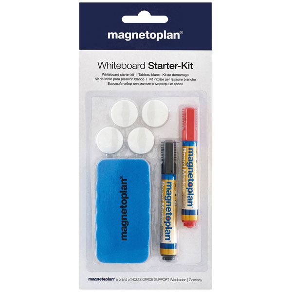 Magnetoplan 37102 Whiteboard Starter Kit Whiteboard accessory set