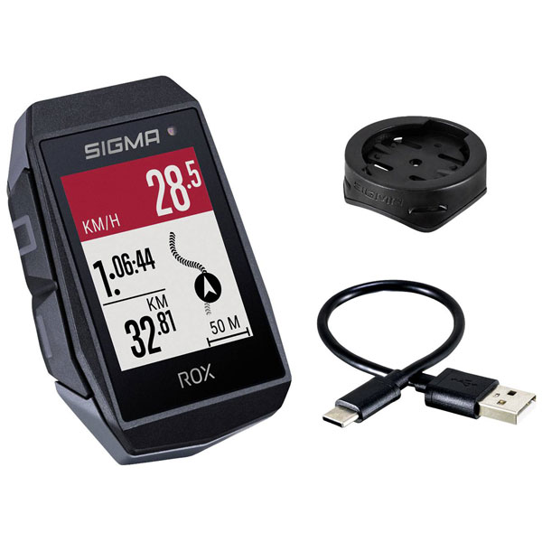 Sigma 17750 Bike headlight rechargeable LED Black Monochrome