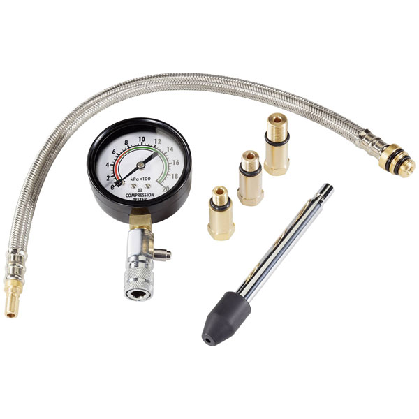 Equus 591-214 Engine Compression Meter 0-1724 kPa for inspection tasks