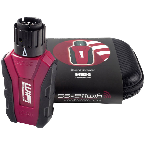 HEX GS-911 WiFi Motorcycle 10-pin diagnostics tool Compatible with BMW
