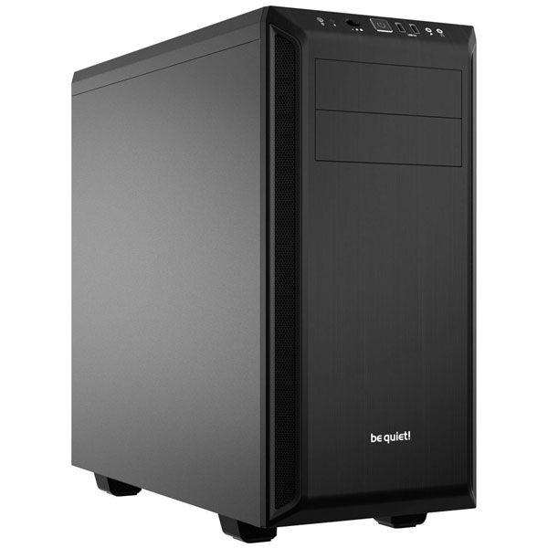 BeQuiet BG075 PURE BASE 501 White Midi Tower PC Case High Airflow ...