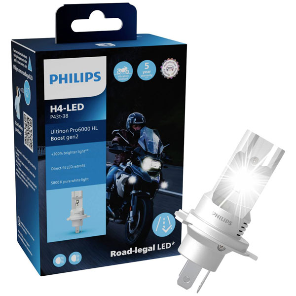 Philips 11972U60BX1 Ultinon Pro6000 LED bulb H7 15W 12V vehicle li...