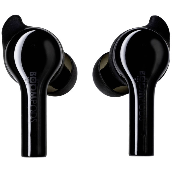 Boompods BAGOBK Bassline GO In-ear headphones Bluetooth Black Swea...