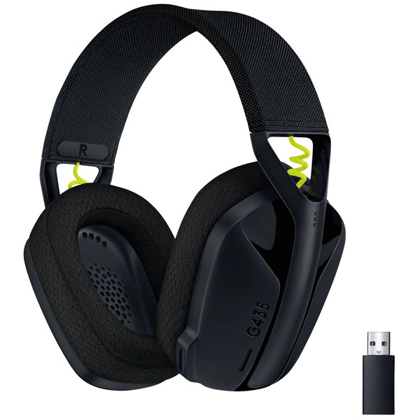 Logitech 981-001050 G435 Over-ear headset Bluetooth Stereo Black V...