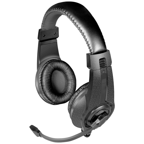 SpeedLink SL-870007-BK METIS On-ear headset Corded Stereo Black Vo...