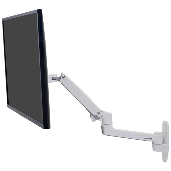 Ergotron 45-243-216 LX Monitor wall mount White 34" Height-adjustable