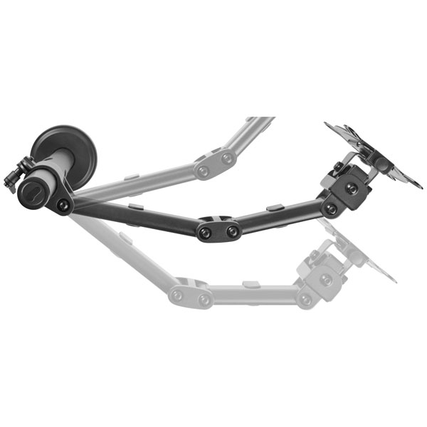 One For All DM4210 Monitor Desk Mount Black Dual Swivel Tilt Heigh...