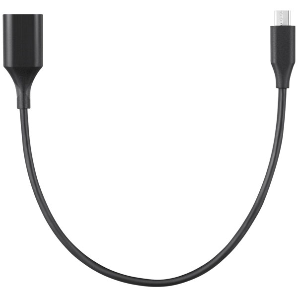 Perixx 11764 USB 2.0 Adapter black 0.30m USB-C plug to USB A port