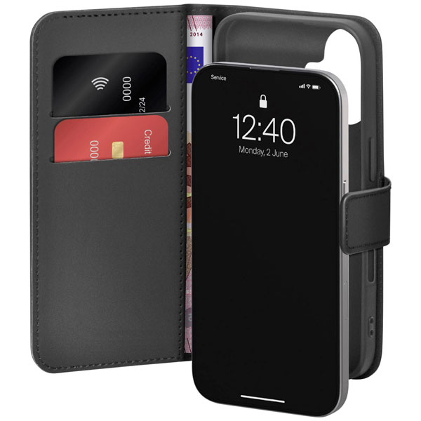 Puro PUIPC1766BOOKC8BLK Case Apple iPhone Air Black Mobile Phone Case