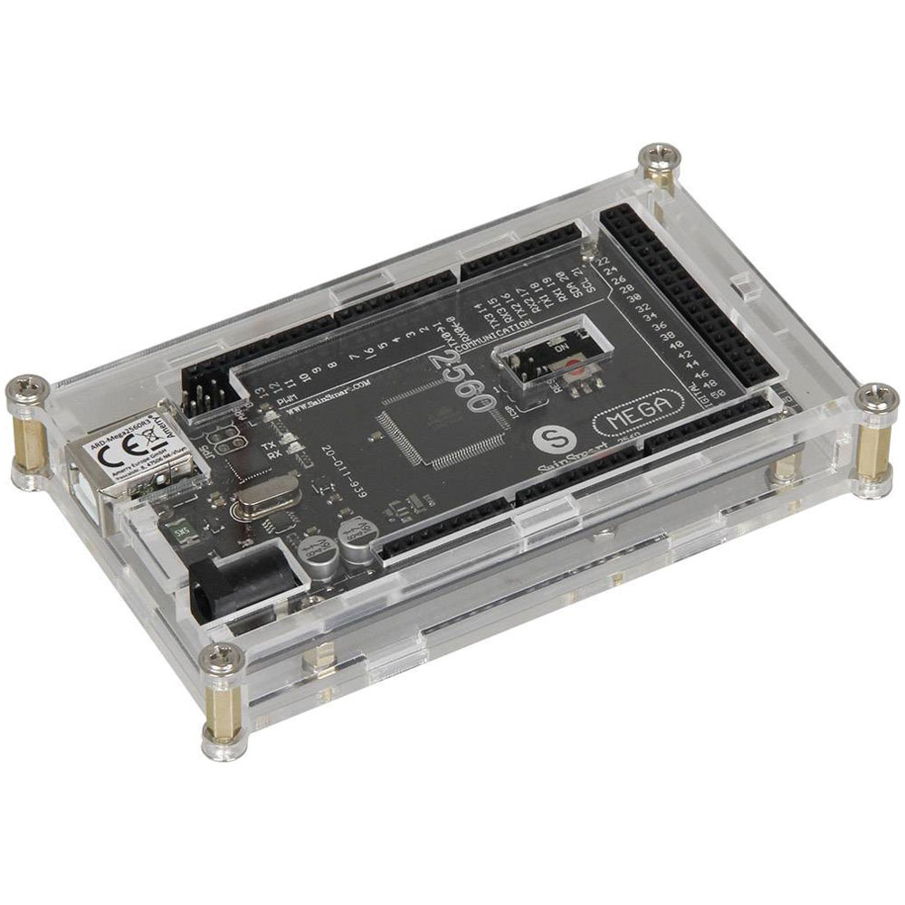 Joy-it Transparent acrylic housing for Arduino mega board | Rapid ...