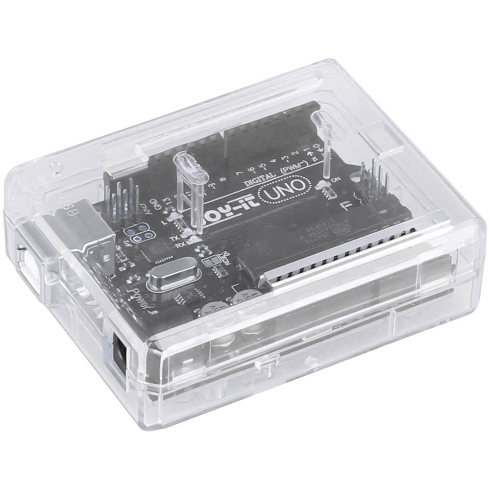 Joy-it Acrylic enclosure for Arduino UNO | Rapid Electronics