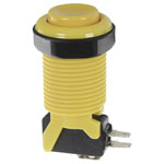 Joy-it Arcade button yellow for single board computers