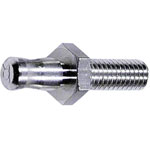 Stäubli 040056 POAG-S6/15 Jack plug vertical mount 6mm pin brass 1pc