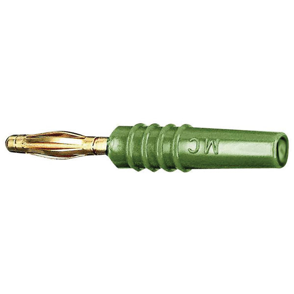 Stäubli 222618-25 SLS205-L straight blade plug 2mm gr axial spring...